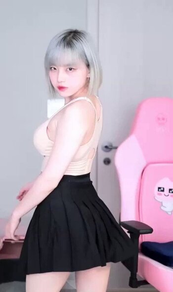 코카인댄스 은발BJ님 슬로우버전 아헤가오