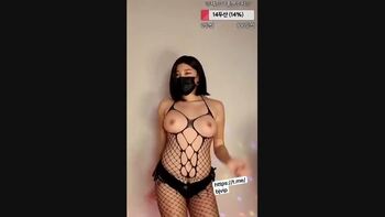 육덕한 BJ 망사입고 살빼는 댄스방송 롤리롤리