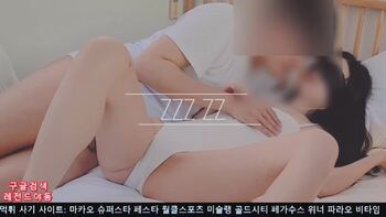 여친 속옷벗기고 노콘섹스! 빨통에 정액사정