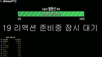 BJ야동 아프리카티비 19금방송 방송준비중 가슴패드 방송사고