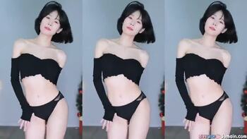 [BJ] 오늘의다나 단발 소녀의 꼭지춤-2