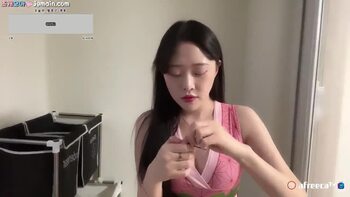 [BJ] 쪼다혜 대나무 물고 네즈코 코스프레-1