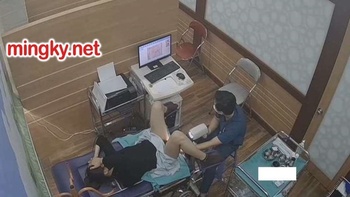 실제 산부인과 여자 보지 검사 영상